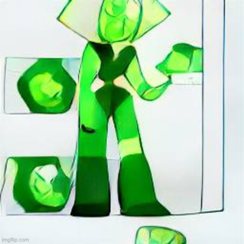 Oh hell naw, peridot became cannibal | image tagged in cannibalism,please help me,oh god why | made w/ Imgflip meme maker