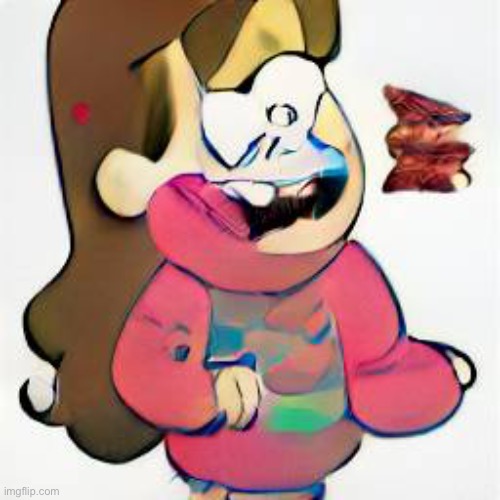 Oh god, someone tell Mabel’s religion (she ate bacon) | image tagged in bacon,oh god | made w/ Imgflip meme maker