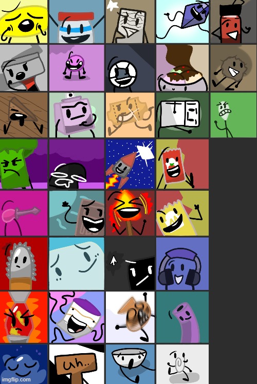 EVERY voting icon for t.o.o.s | made w/ Imgflip meme maker