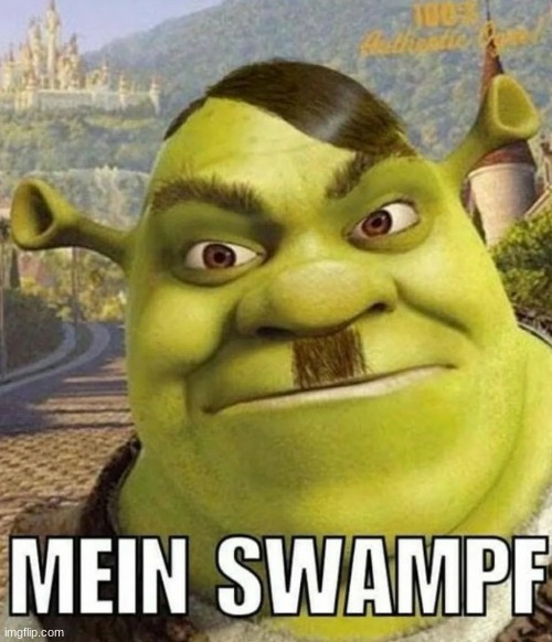 MEIN SWAMPF | image tagged in mein swampf | made w/ Imgflip meme maker