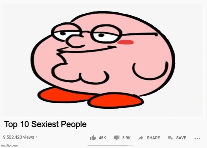 fjeickuhiyghgty | Top 10 Sexiest People | image tagged in family guy | made w/ Imgflip meme maker