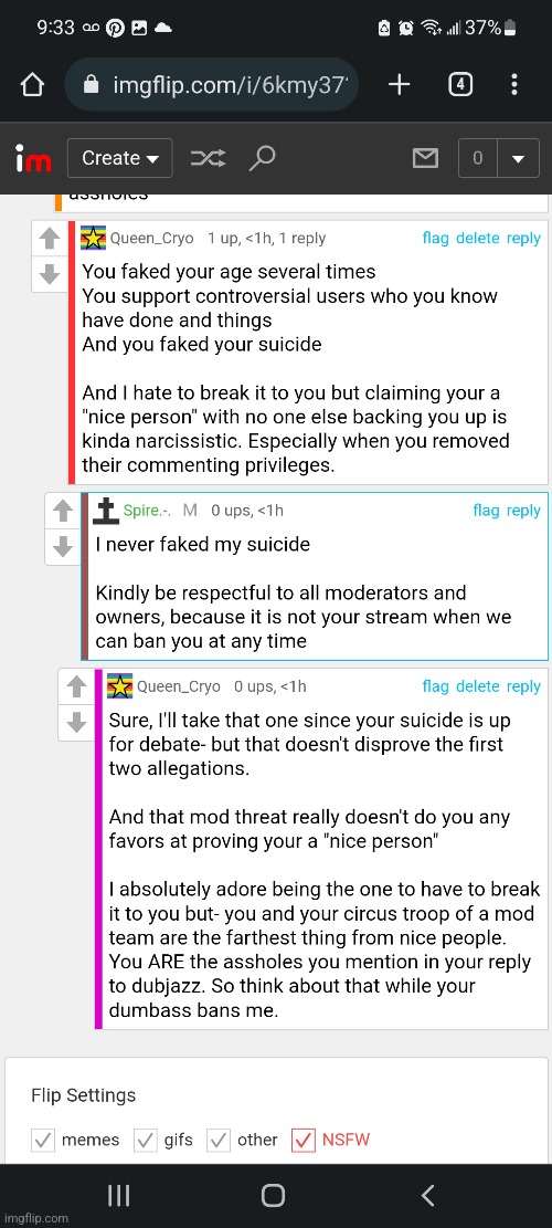 This is why I love/hate spire. You instantly win an argument | made w/ Imgflip meme maker