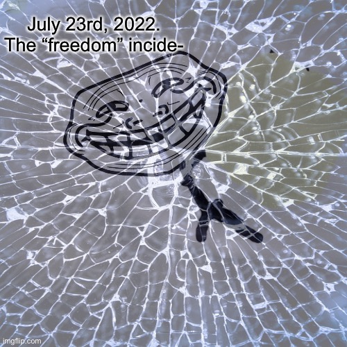July 23rd, 2022.
The “freedom” incide- | made w/ Imgflip meme maker
