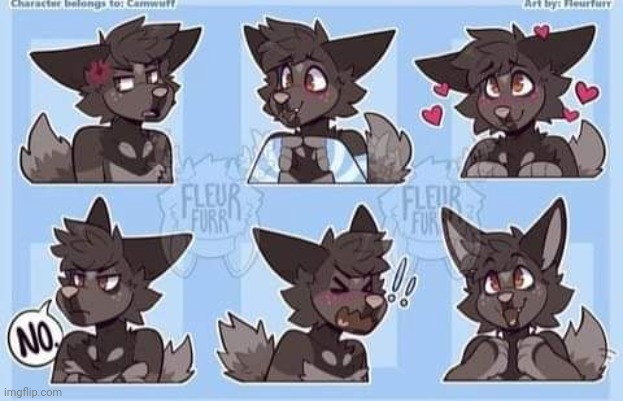 Art by Fleurfurr | image tagged in furry,cute,wholesome | made w/ Imgflip meme maker