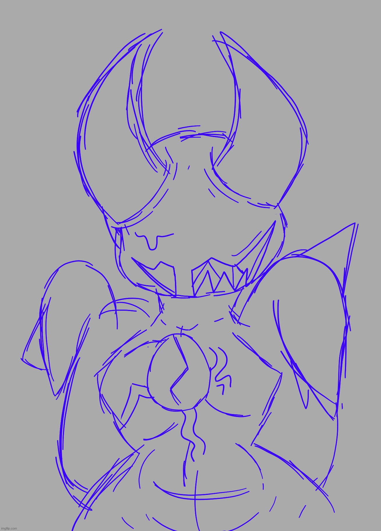 Old Sketch of Spike XD | made w/ Imgflip meme maker