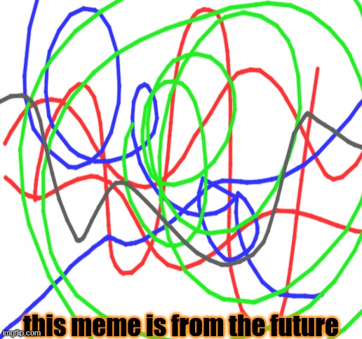 Blank White Template | this meme is from the future | image tagged in blank white template | made w/ Imgflip meme maker