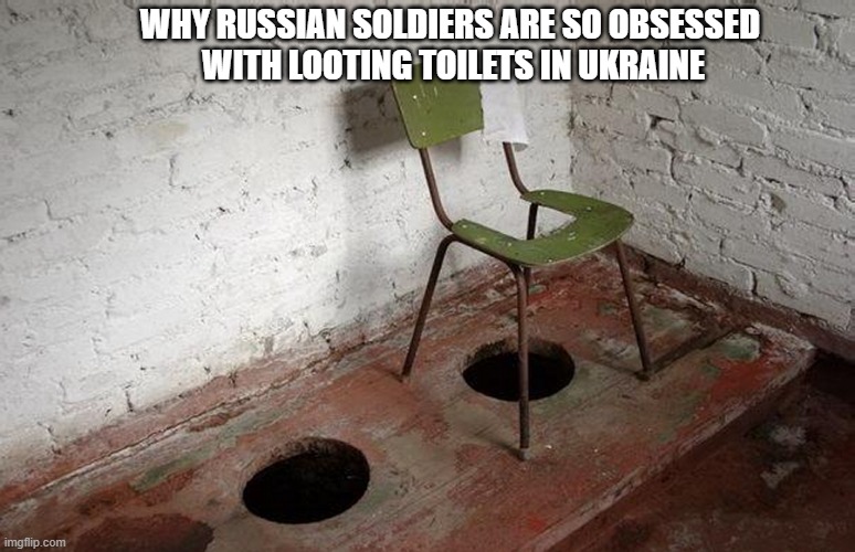 Russian drone prototype | WHY RUSSIAN SOLDIERS ARE SO OBSESSED 
WITH LOOTING TOILETS IN UKRAINE | image tagged in drones,russia,russians,in soviet russia | made w/ Imgflip meme maker