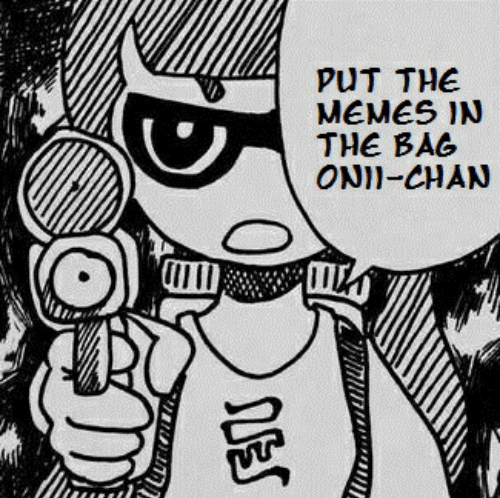 High Quality funi inkling Blank Meme Template