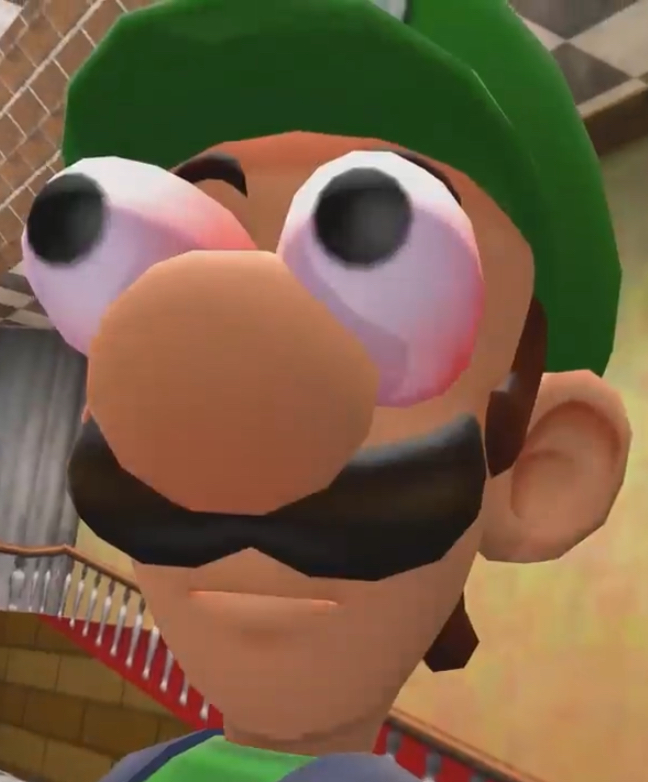 High Quality Luigi Has Ascended Blank Meme Template