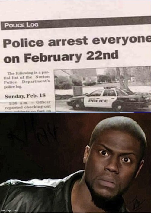 title 4.0 | image tagged in memes,kevin hart,news,bruh,police,random tag | made w/ Imgflip meme maker