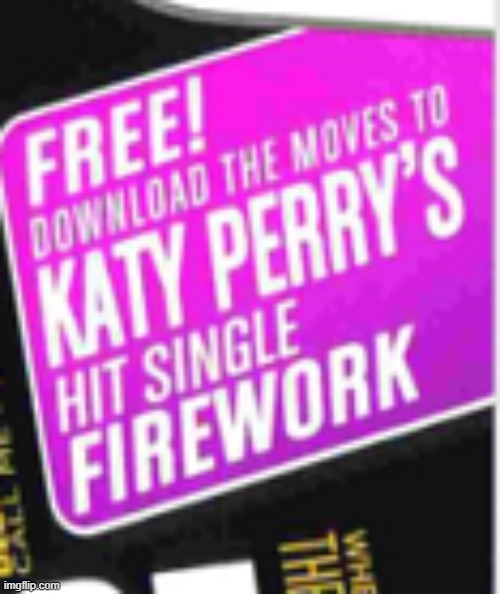 give caption | image tagged in katy perry's hit single firework | made w/ Imgflip meme maker