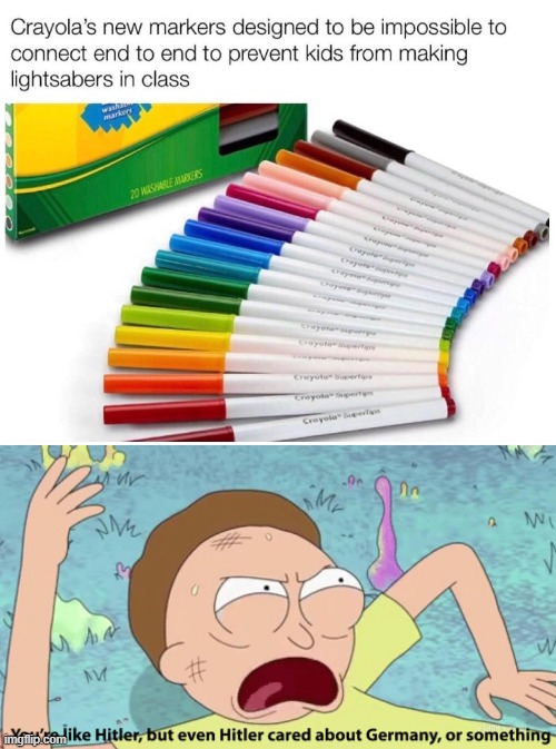 markers | image tagged in markers,marker,crayola,rick and morty,germany | made w/ Imgflip meme maker