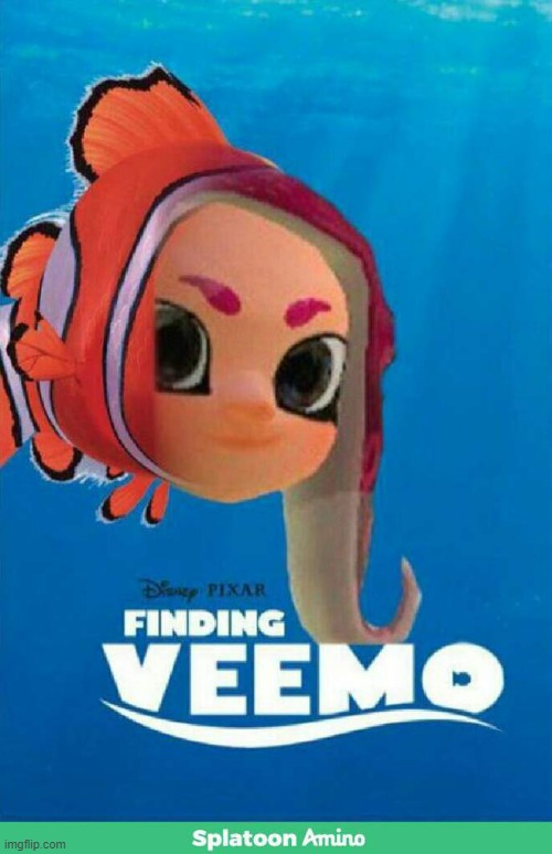 Veemo! | image tagged in finding vemmo,splatoon 2,octo | made w/ Imgflip meme maker