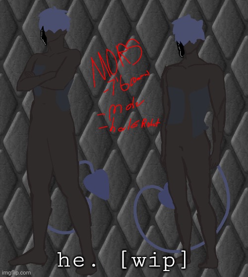 he. [wip] | made w/ Imgflip meme maker