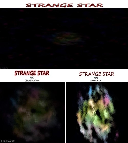 Strange Star | image tagged in wierd,or,what | made w/ Imgflip meme maker