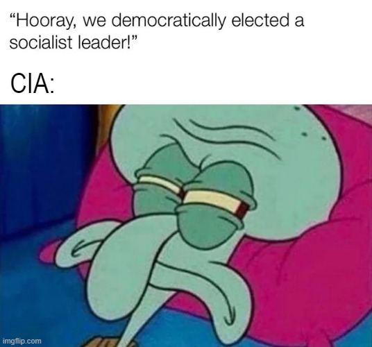 Kill Switch Engage | CIA: | image tagged in history memes | made w/ Imgflip meme maker