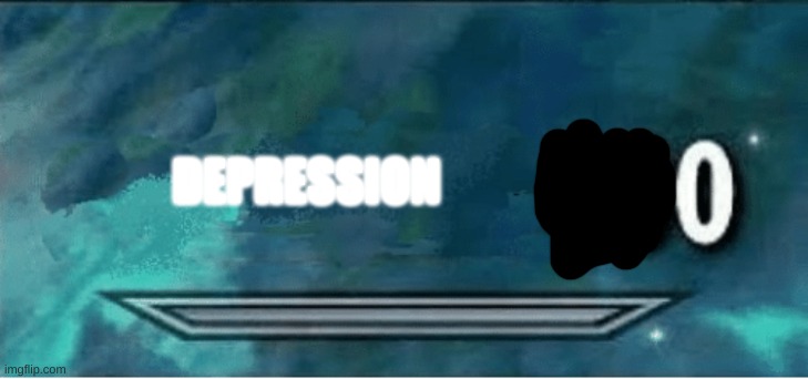 x 100 | DEPRESSION | image tagged in x 100 | made w/ Imgflip meme maker