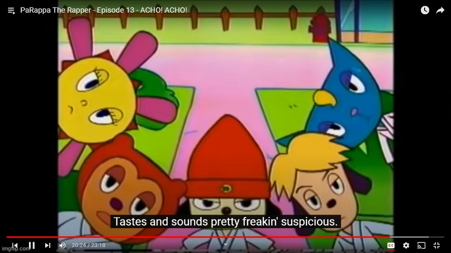 give caption | image tagged in tastes and sounds pretty freakin' suspicious | made w/ Imgflip meme maker