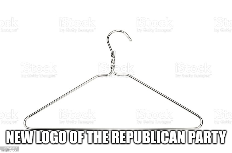 Republican Party Logo | NEW LOGO OF THE REPUBLICAN PARTY | image tagged in hypocrites,assholes | made w/ Imgflip meme maker