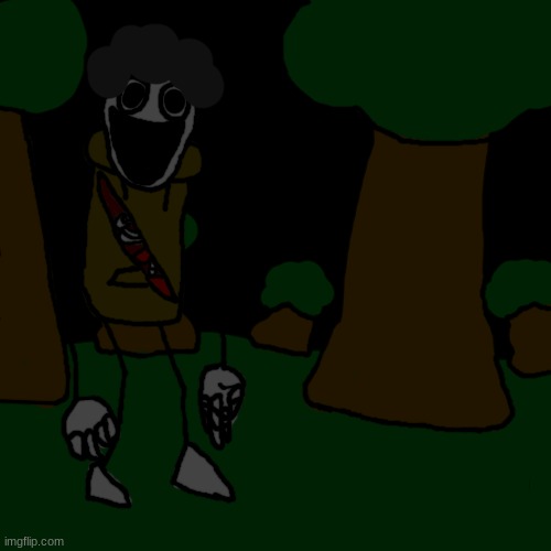 Genital Guillotine in The Forest | image tagged in genital guillotine in the forest | made w/ Imgflip meme maker