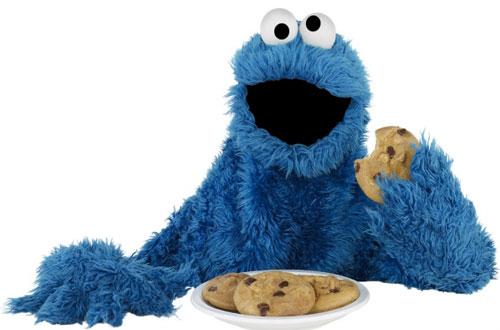 cookie monster Blank Meme Template