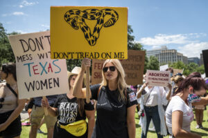 Don’t tread on me Texas feminists Blank Meme Template