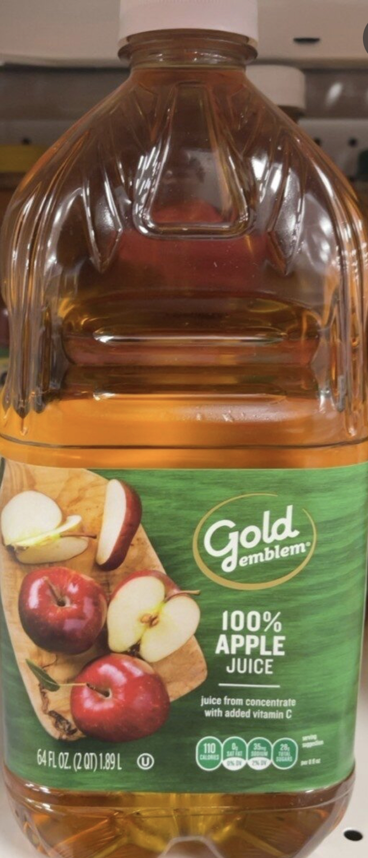 Gold emblem Apple juice Blank Meme Template