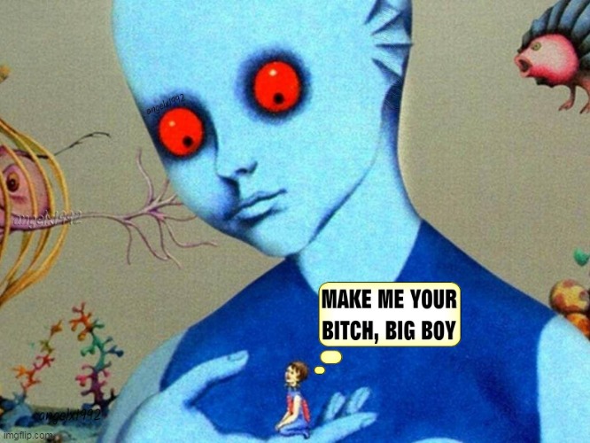 image tagged in fantastic planet,lgbtq,tops and bottoms,cartoons,scifi,aliens | made w/ Imgflip meme maker