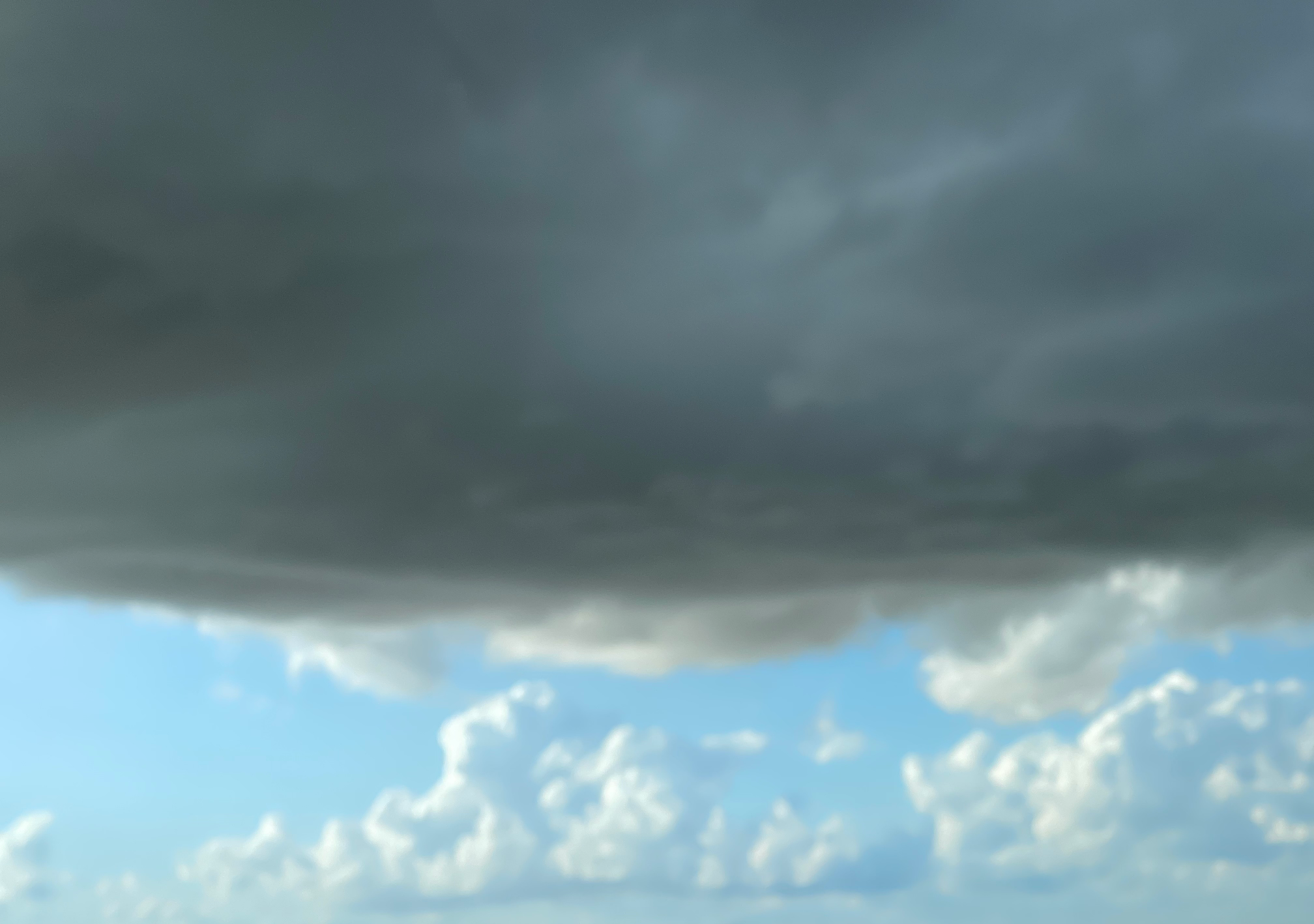 Clouds two weathers Blank Meme Template