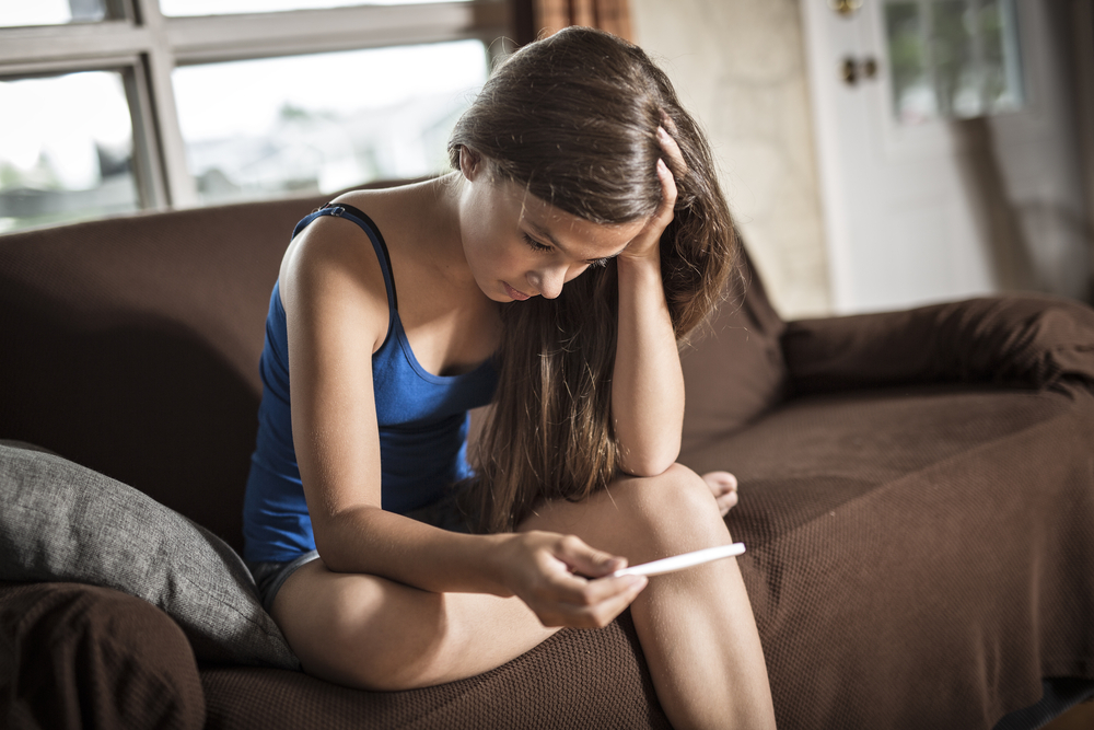 Pregnant teen Blank Meme Template