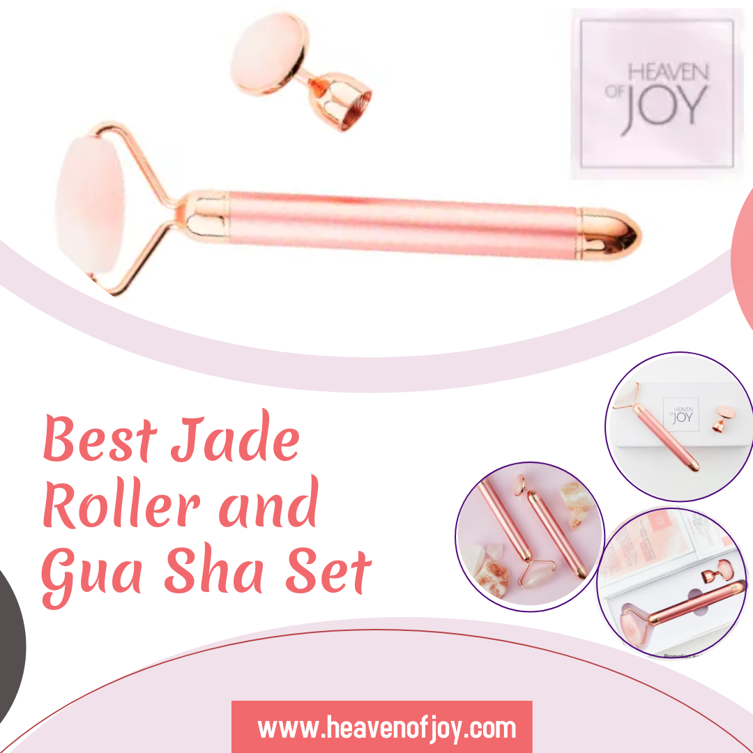 High Quality Best Jade Roller and Gua Sha Set Blank Meme Template