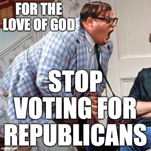 Republicans Suck | FOR THE LOVE OF GOD; STOP VOTING FOR REPUBLICANS | image tagged in brett kavanaugh,abortion,supreme court,gun control,pro choice,pro life | made w/ Imgflip meme maker