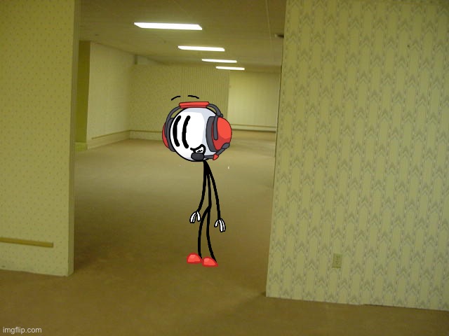 He crashed his helicopter into the backrooms | image tagged in the backrooms | made w/ Imgflip meme maker