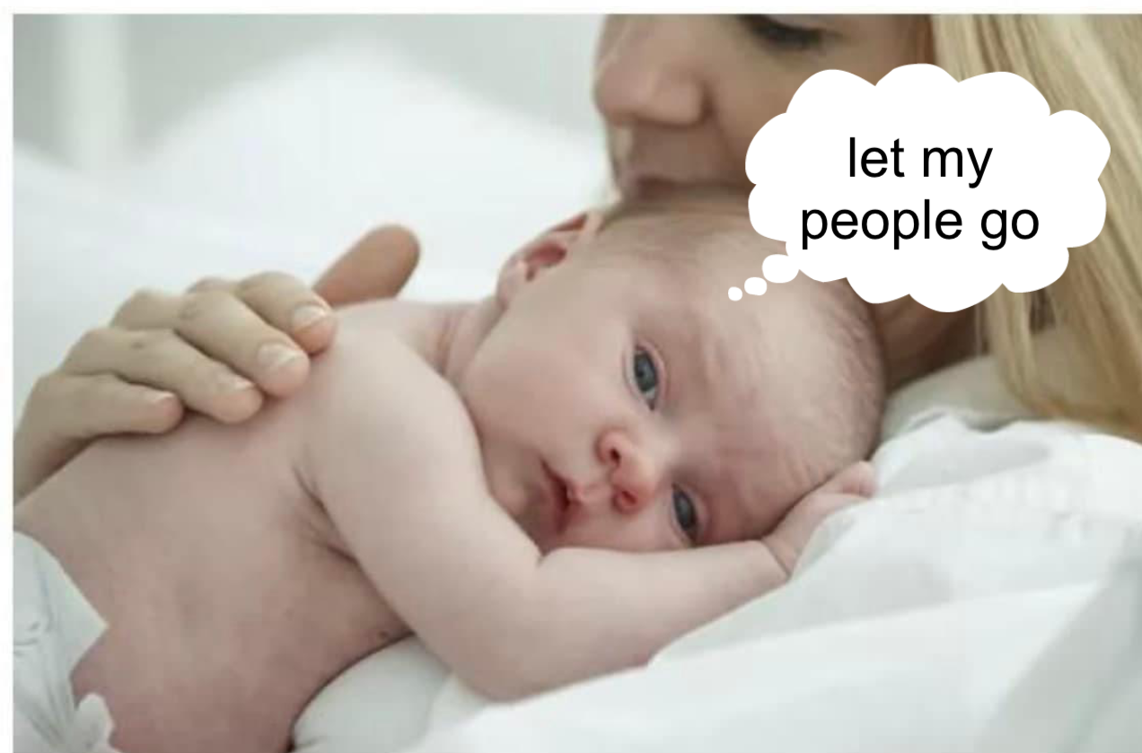 let my people go Blank Meme Template