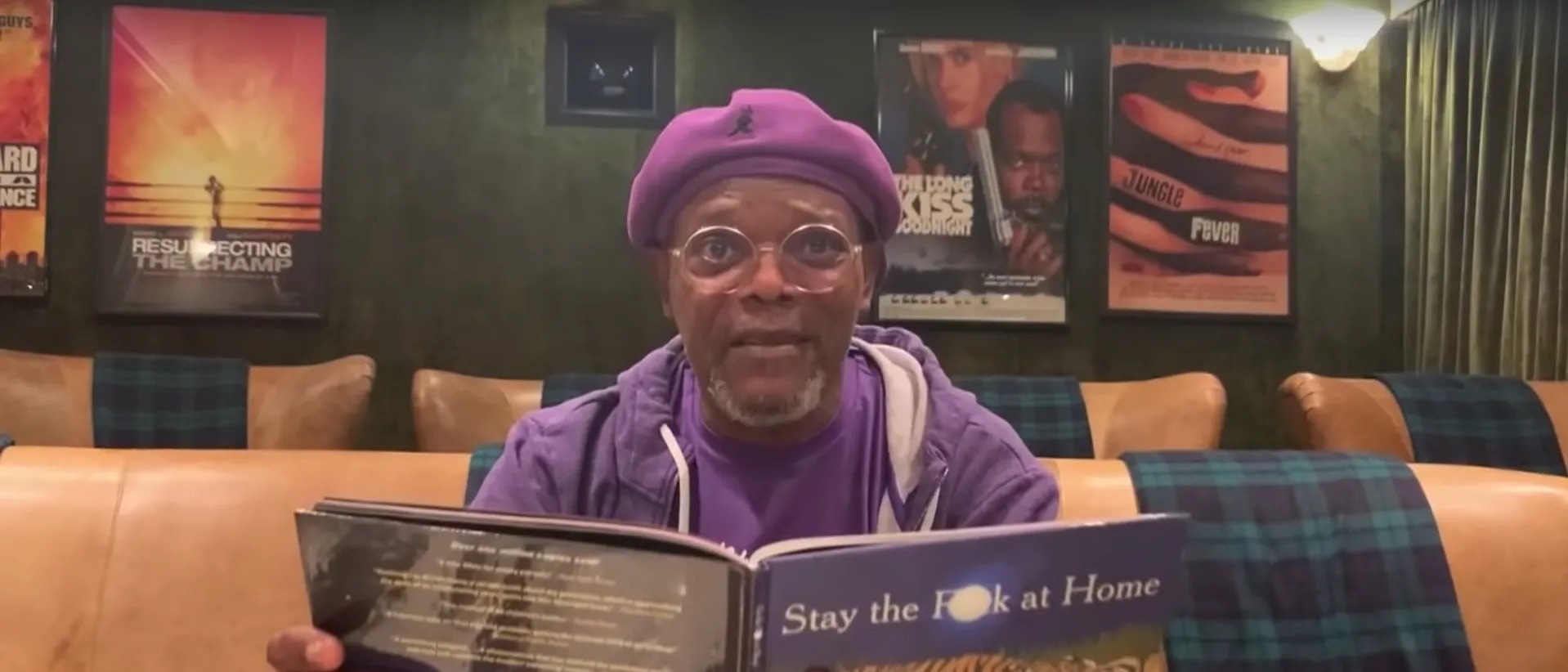 High Quality Samuel L jackson go the fuck to sleep Blank Meme Template