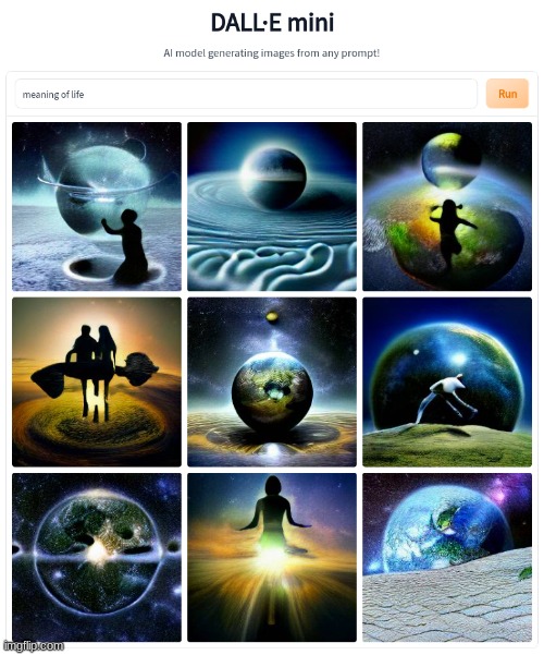 image tagged in dall e mini meaning of life | made w/ Imgflip meme maker