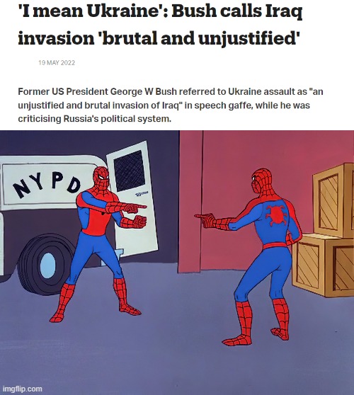 image tagged in two spidermen pointing at each other | made w/ Imgflip meme maker