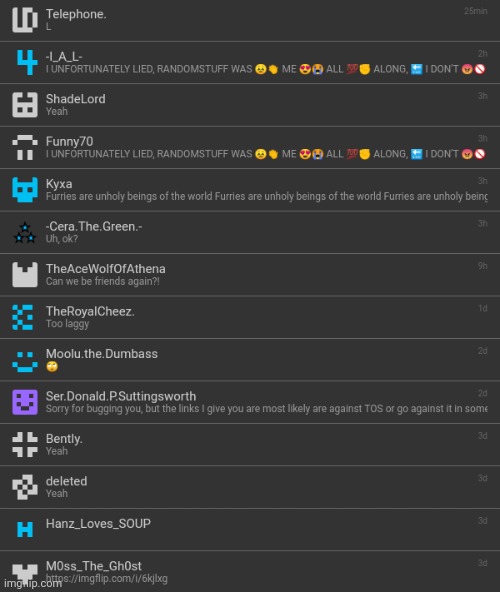 Memechat reveal | made w/ Imgflip meme maker