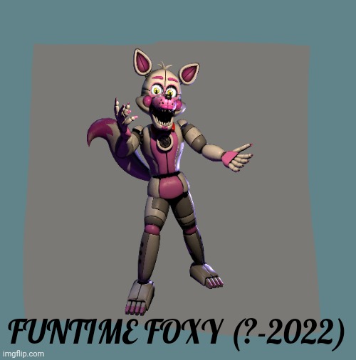 Funtime Freddy becoming sad extended phase 20 | FUNTIME FOXY (?-2022) | image tagged in mr incredible becoming sad,funtime freddy | made w/ Imgflip meme maker