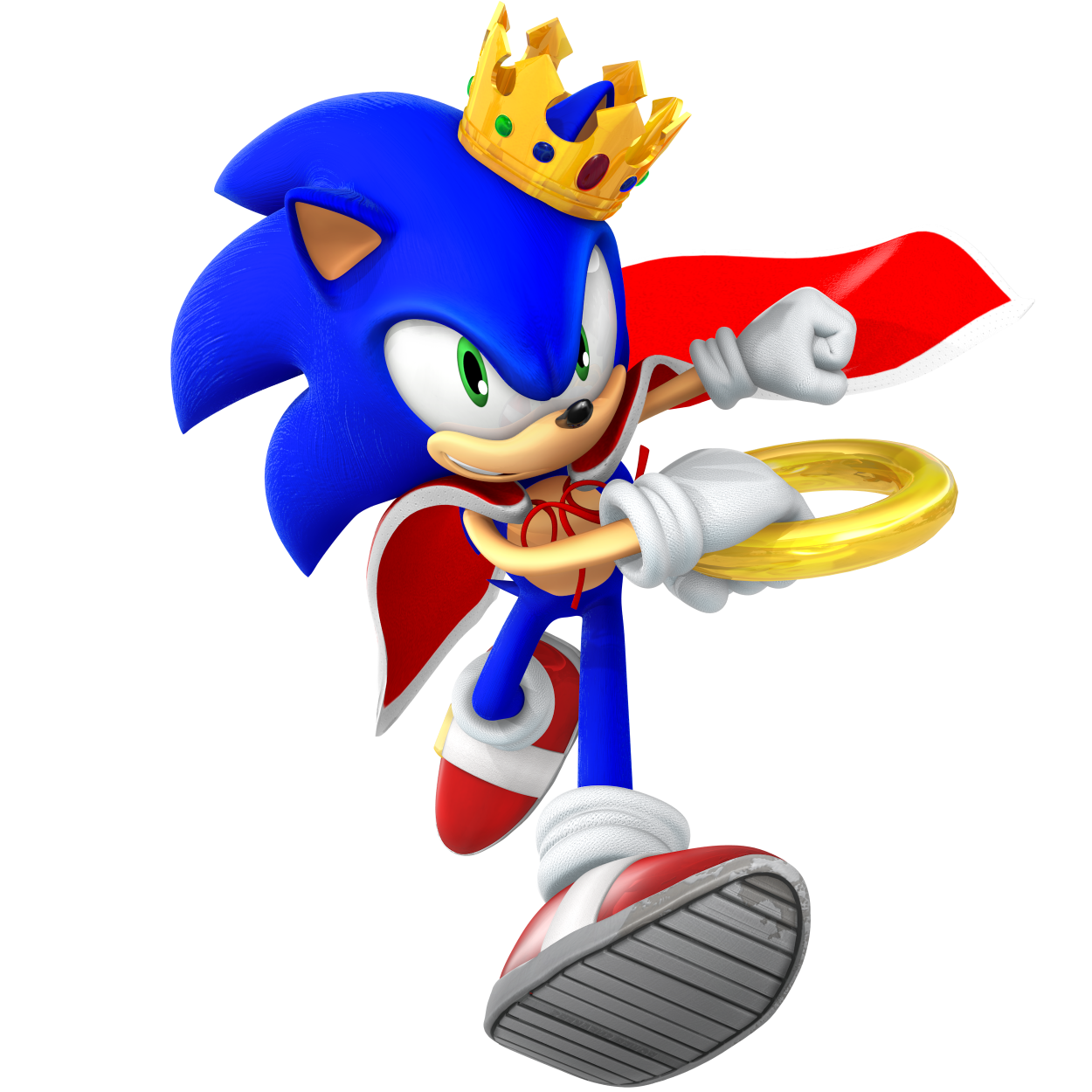 King Sonic Blank Meme Template