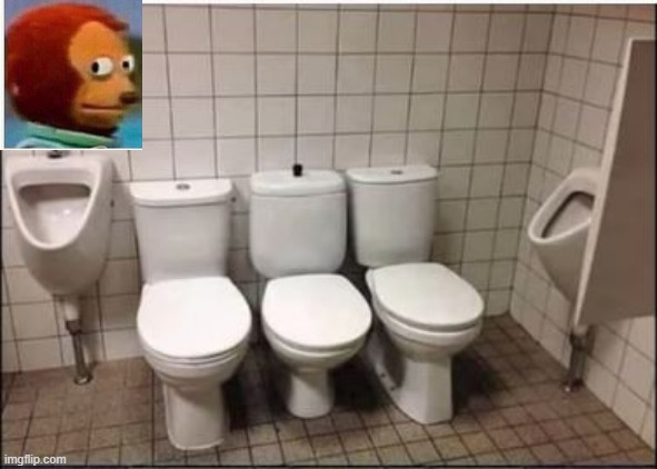 Awkward Bathroom | image tagged in you had one job | made w/ Imgflip meme maker