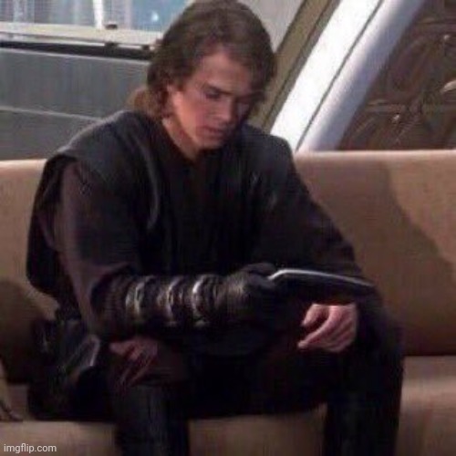 Anakin phone | image tagged in anakin phone | made w/ Imgflip meme maker