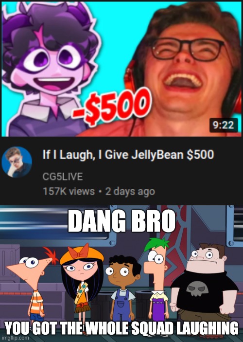 image tagged in dang bro phineas ferb | made w/ Imgflip meme maker