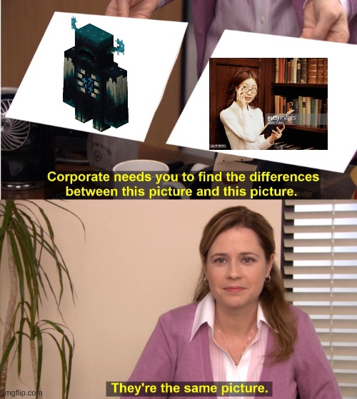 warden and librarian | image tagged in memes,they're the same picture | made w/ Imgflip meme maker
