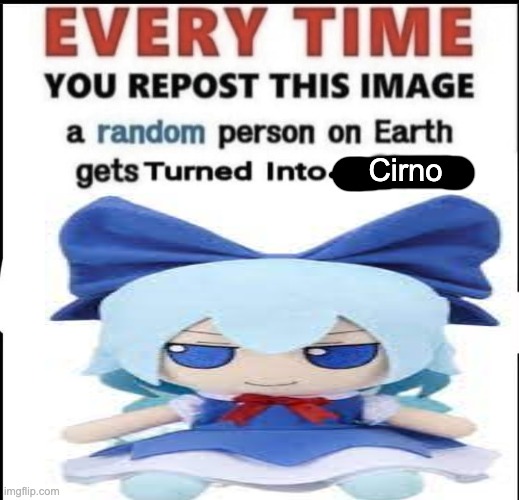 Cirno | made w/ Imgflip meme maker