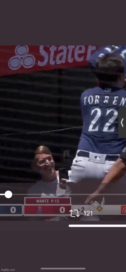 Pretty good brawl in MarinersAngels game More Sports