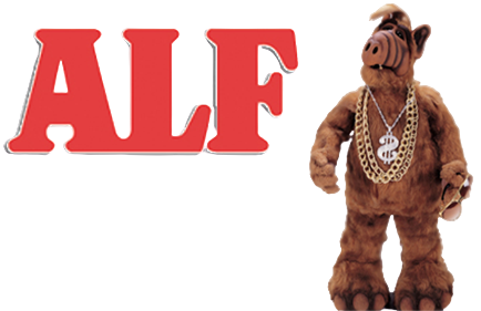 Alf With Sitcom Title Logo Blank Meme Template