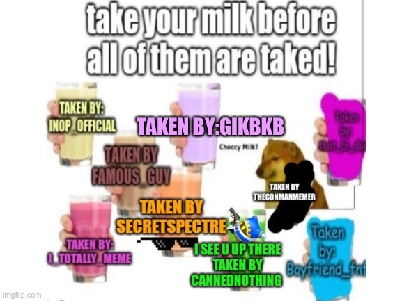  TAKEN BY:GIKBKB | image tagged in one does not simply | made w/ Imgflip meme maker