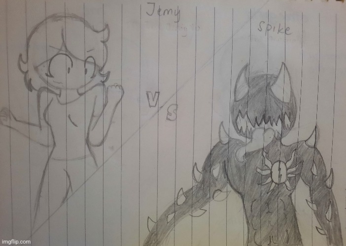 Spike vs. Jemy | made w/ Imgflip meme maker