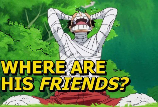 Where are his friends Blank Meme Template